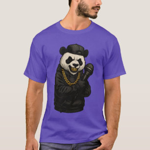 A panda rapper girl T-Shirt