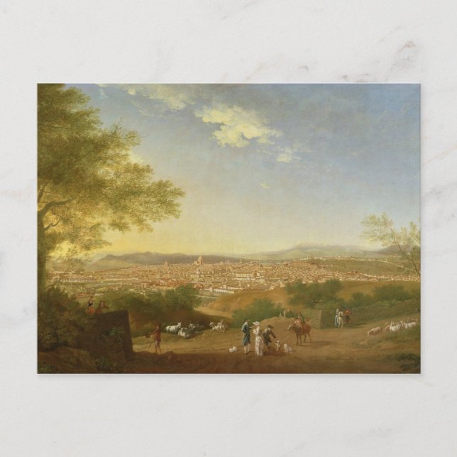 A Panoramic View of Florence from Bellosguardo, 17 Postcard (Front)