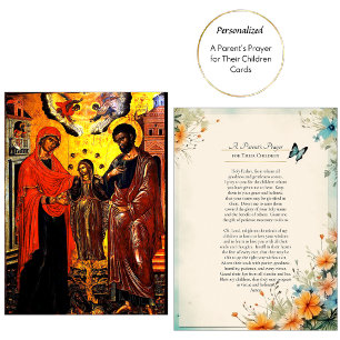 A Parent's Prayer for Their Children Card