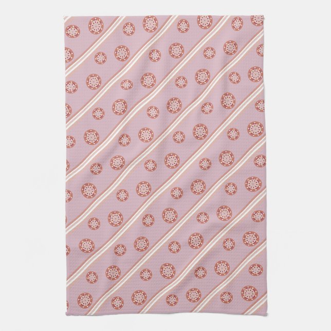 A Parfait Raspberry Tea Towel (Vertical)
