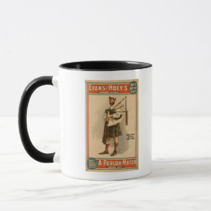 A parlour Match "Old Hoss" Scottish Bagpiper Mug