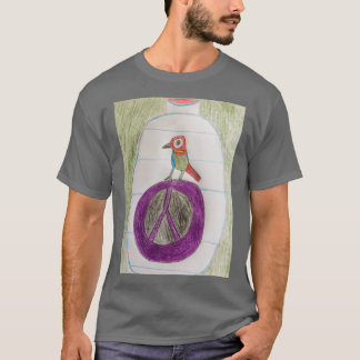 A parrot on a bottle T-Shirt