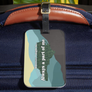 A Part of me, North Carolina Luggage Tag