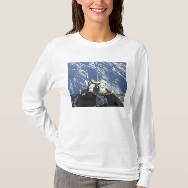 A partial view of Space Shuttle Atlantis T-Shirt (Front)