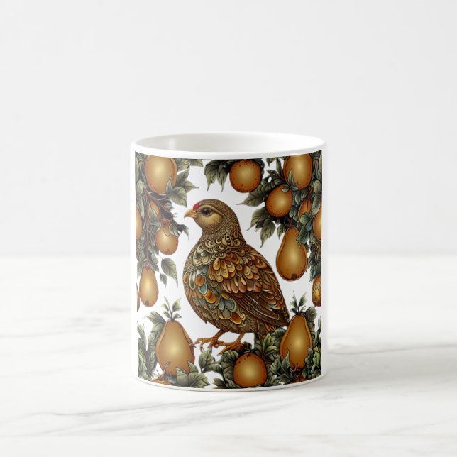 A PARTRIDGE IN A PEAR TREE COFFEE MUG (Center)