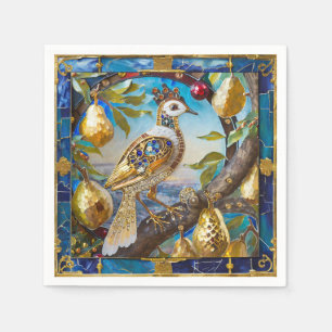 A Partridge in a Pear Tree Napkin