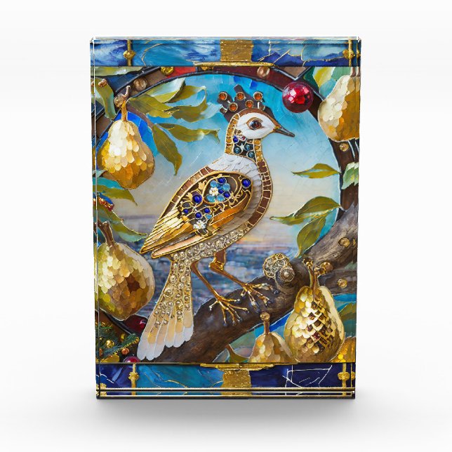 A Partridge in a Pear Tree Photo Block (Front)
