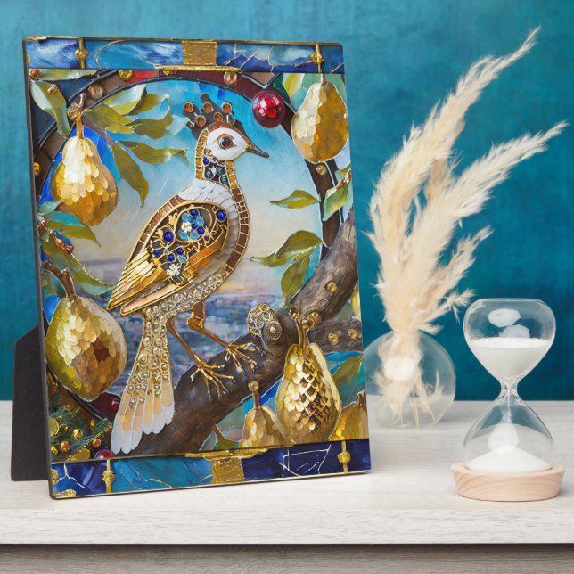 A Partridge in a Pear Tree Plaque (Side)