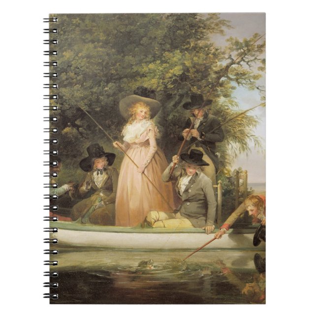A Party Angling (oil on canvas) Notebook (Front)