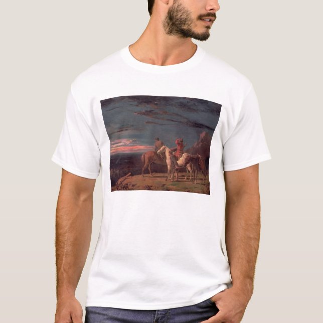 A Party of Explorers, 1851 (oil on canvas) T-Shirt (Front)