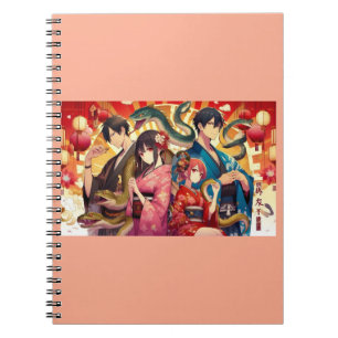 A Past Lunar Celebration featuring serpents Notebook
