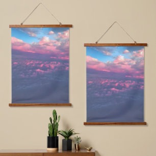 A Pastel Panorama of Nature Hanging Tapestry