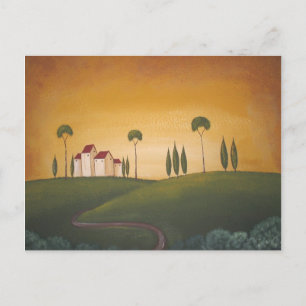 A Path In Tuscany Postcard