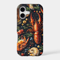 A pattern for beer and seafood lovers.