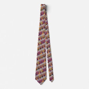 a pattern of bottles (beer) tie