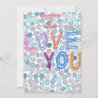 A Patterned Declaration of Love