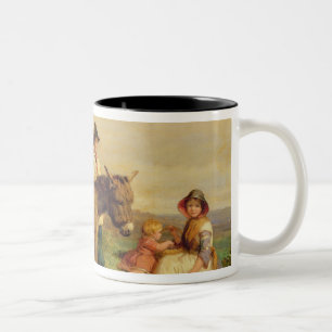 A Pause on the Way to Market Two-Tone Coffee Mug