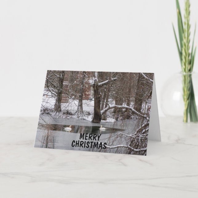 A PEACEFUL/BEAUTIFUL SITE FOR CHRISTMAS CARD (Front)