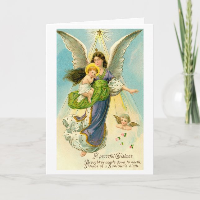 A Peaceful Christmas Holiday Card (Front)