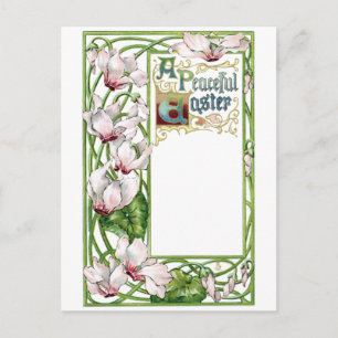 A Peaceful Easter Holiday Postcard