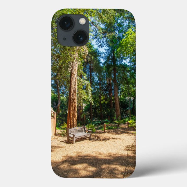 A peaceful footpath at Descanso Gardens Case-Mate iPhone Case (Back)