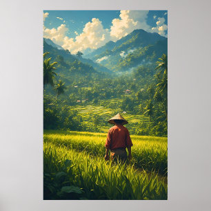 A Peaceful Harvest Poster