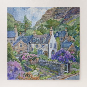 A Peaceful Scottish Village Jigsaw Puzzle