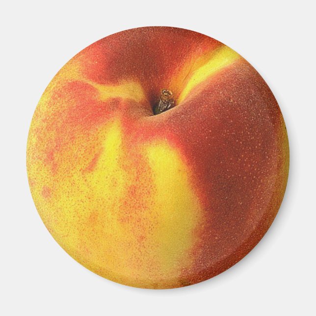 A PEACH OF A MAGNET FOR YOUR FRIDGE DOOR (Front)