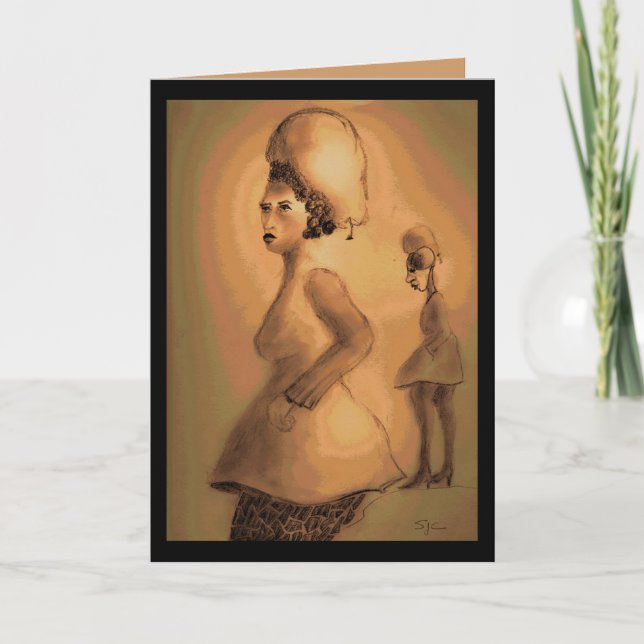 A Pear Head Card (Front)