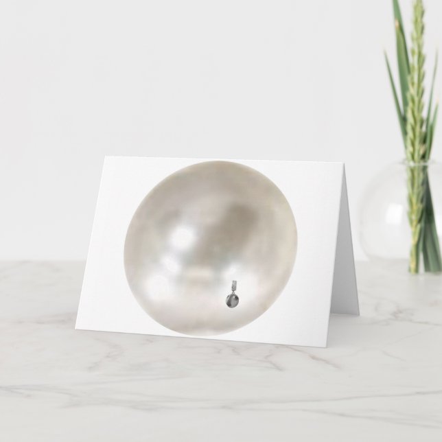 A Pearl with a Girl Earring Card (Front)
