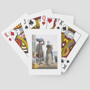 A Peasant Couple of Parmerend, North Holland, illu Playing Cards