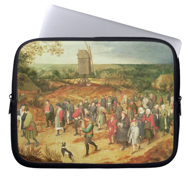 A Peasant Wedding Laptop Sleeve (Front)