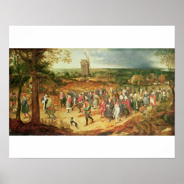 A Peasant Wedding Poster (Front)