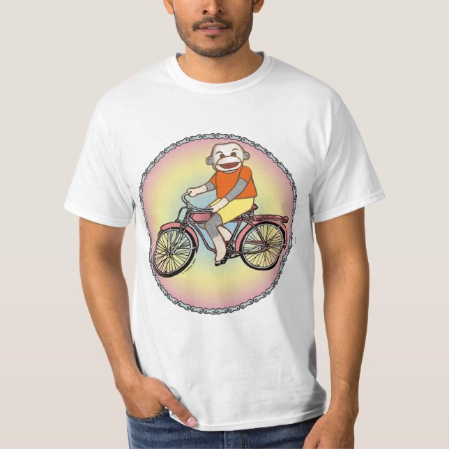 A Pedal Monkey bike T-Shirt (Front)