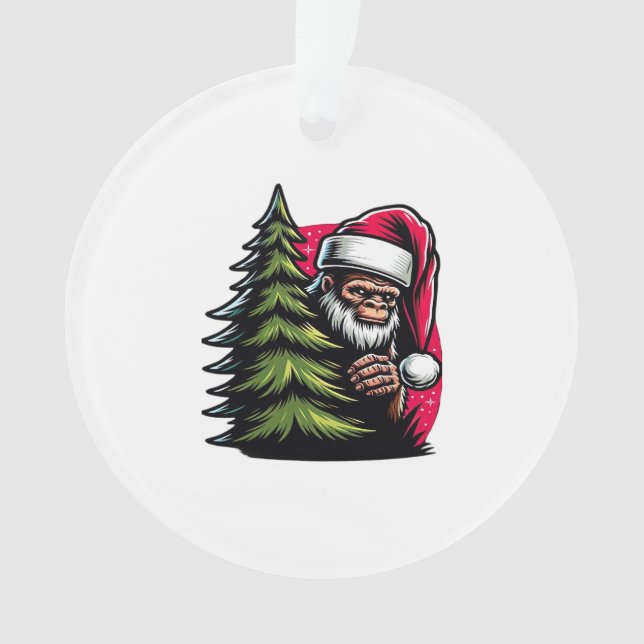 A Peek-A-Boo Christmas Ornament (Front)