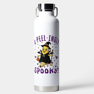 A-peel-ingly Spooky Halloween Banana Design Water Bottle
