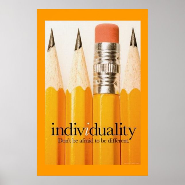 A pencil thought poster (Front)