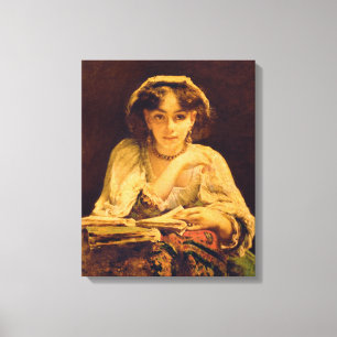 A Pensive Moment Canvas Print