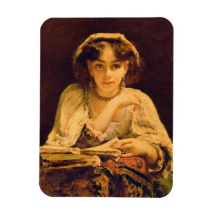 A Pensive Moment Magnet