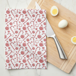 A Peppermint Spice Series Design 12  Tea Towel
