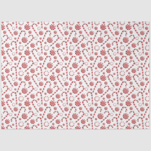 A Peppermint Spice Series Design 12 Tissue Paper (Front)