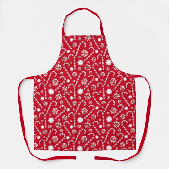 A Peppermint Spice Series Design 1 Apron (Front)