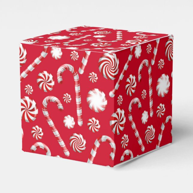 A Peppermint Spice Series Design 1  Favour Box (Front Side)
