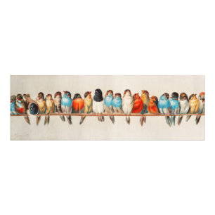 A Perch of Birds by Hector Giacomelli Photo Print