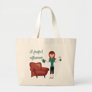 A Perfect Afternoon Book Tote