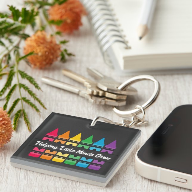 A PERFECT GIFT FOR TEACHERS KEY RING (Front Right)