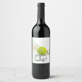 A Perfect Match Paper Napkin Wine Label