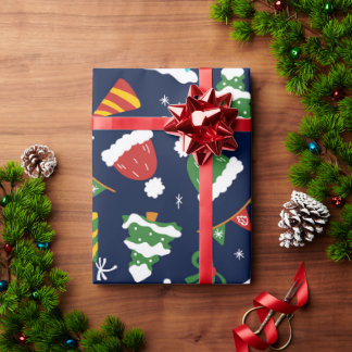 A Perfect Snowman Christmas Wrapping Paper