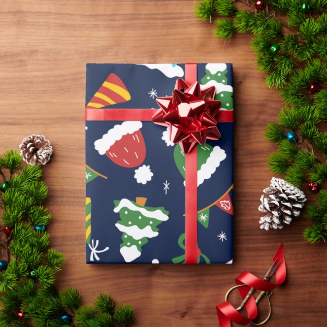 A Perfect Snowman Christmas Wrapping Paper (Holiday Gift)