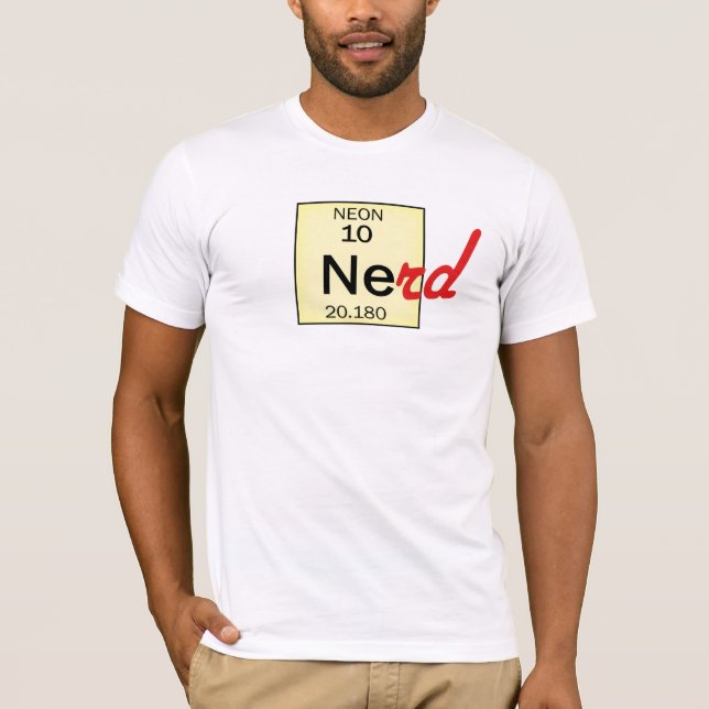 A Periodical Nerd's world T-Shirt (Front)